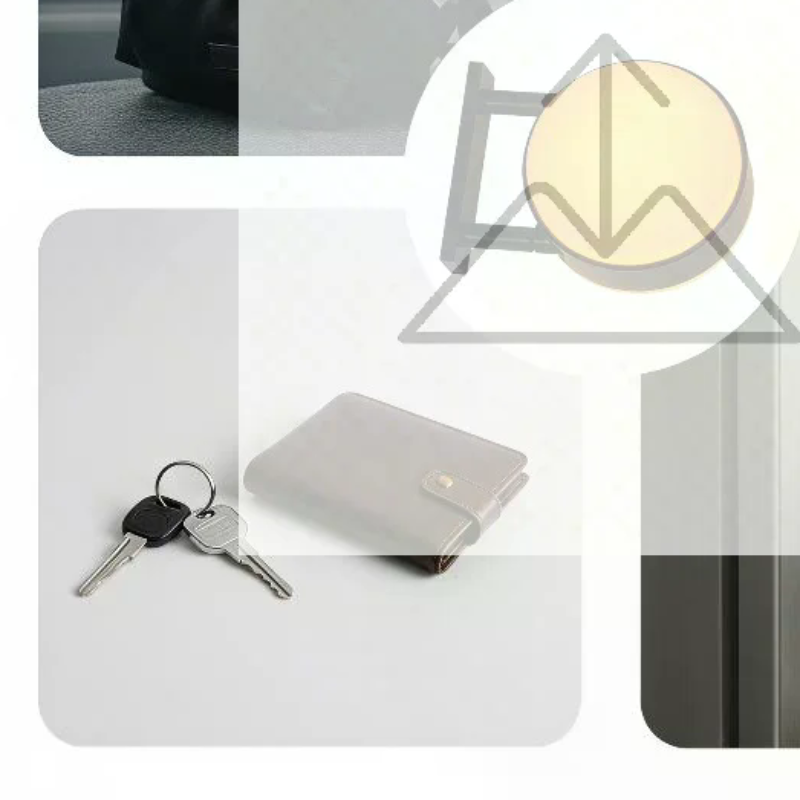 Home Bar And Fridge - LED-Kühlschrankmagnet-Leuchtschild ohne Muster, DIY-Dekorativer Kühlschrankaufkleber für