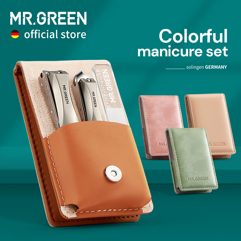 Home Barber - MR.GREEN Maniküre-Set, Schere in chirurgischer Qualität,