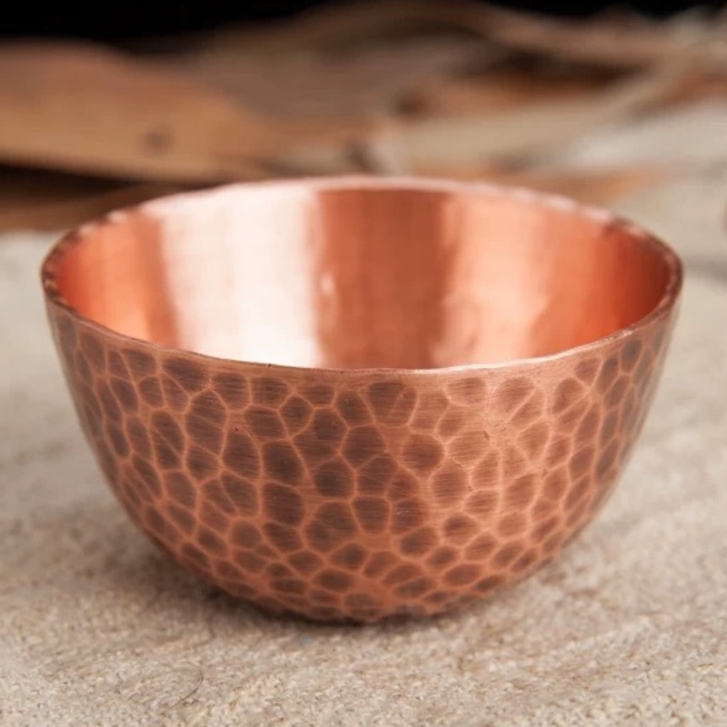 Mule Copper Mug - Gravierte handgefertigte Mini-Bier-Wodka-Becher aus reinem Kupfer,