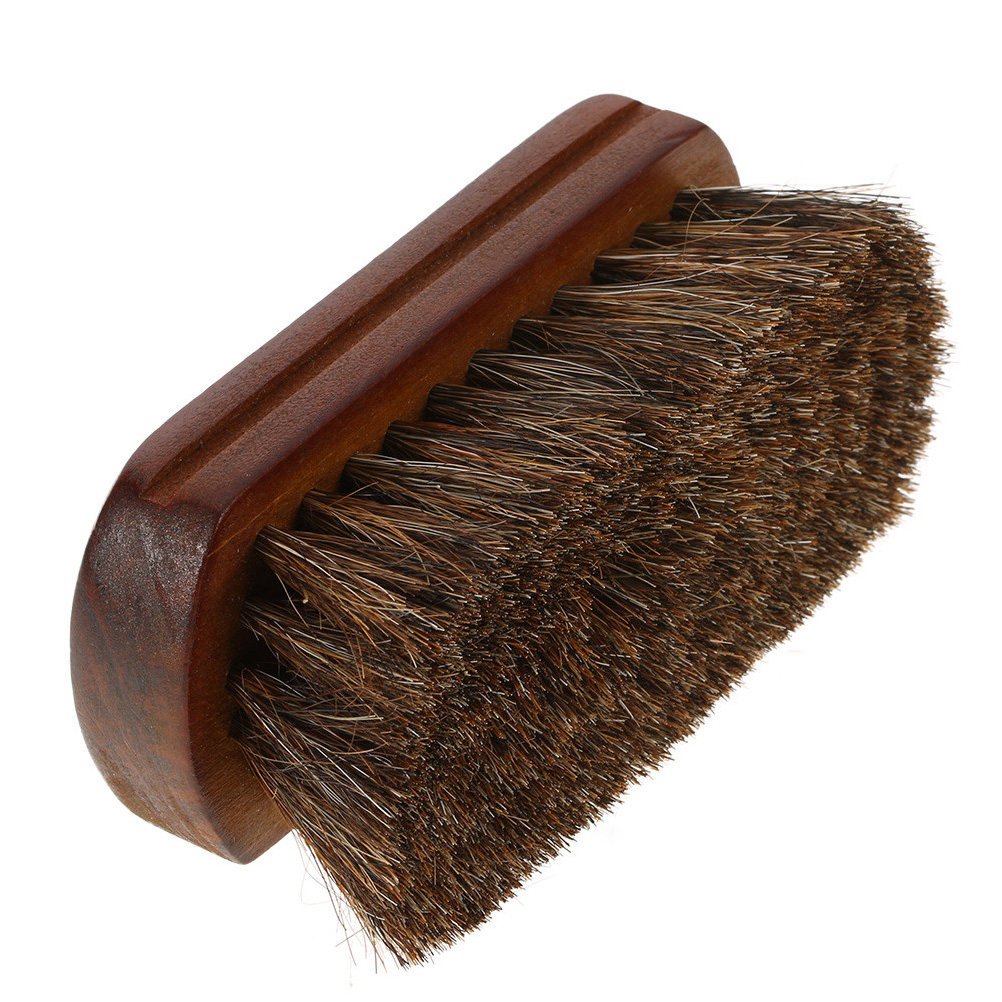 Home Barber - Bartbürste für Männer Hochwertige Feste Rosshaarborsten