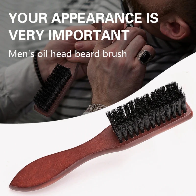 Home Barbershop - Friseur profession elle Holzgriff Eber Borste