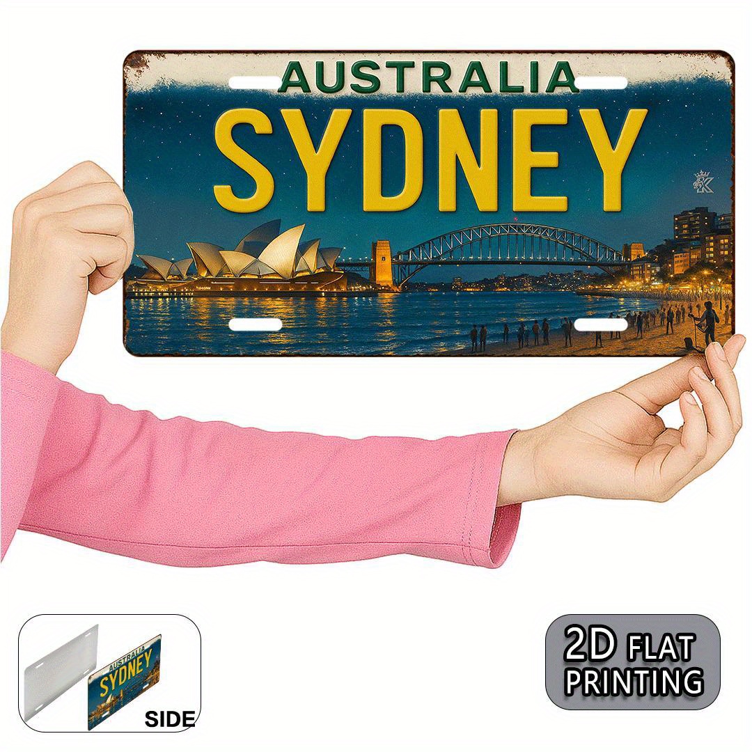 Home Bar Sydney - Australien Sydney Nummernschild aus Blech –