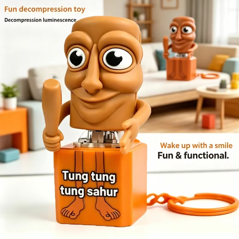 Home Bar Accessories - Neuer Tung Tung Tung Sahur Schlüsselanhänger
