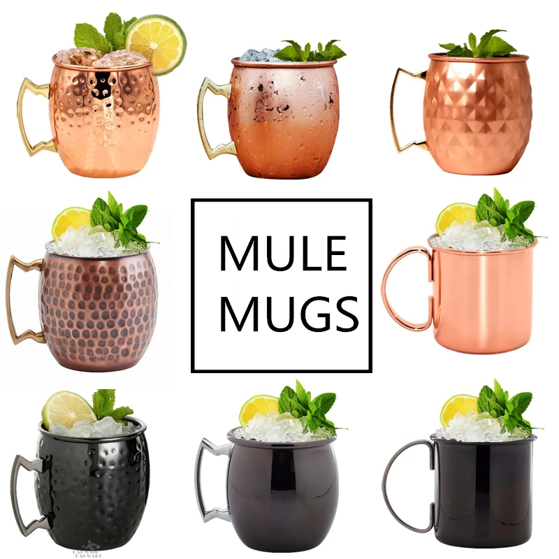 Mule Copper Mug - 1 stücke 550ml Moskau Maultier Kupfer