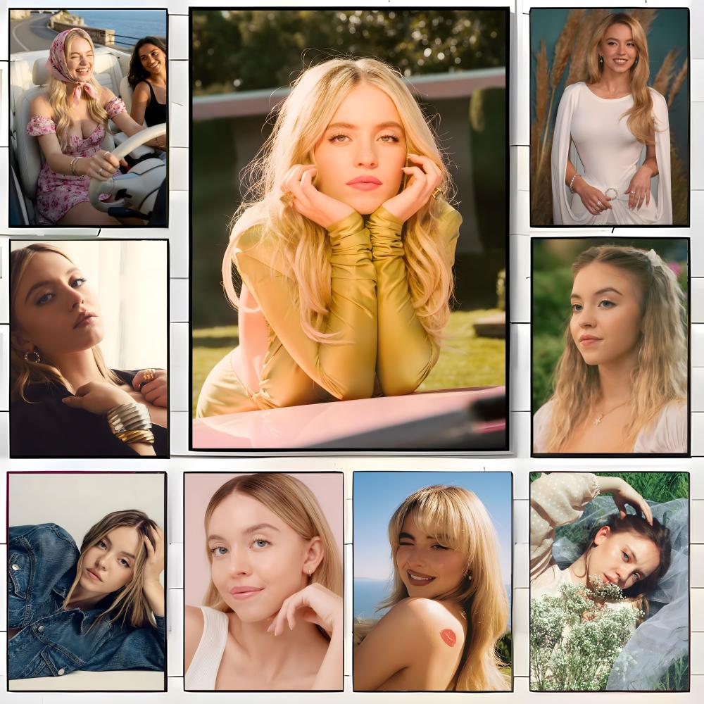 Home Bar Sydney - Celebrity S-Sydney Sweeney Poster, Wandkunstdruck, geeignet
