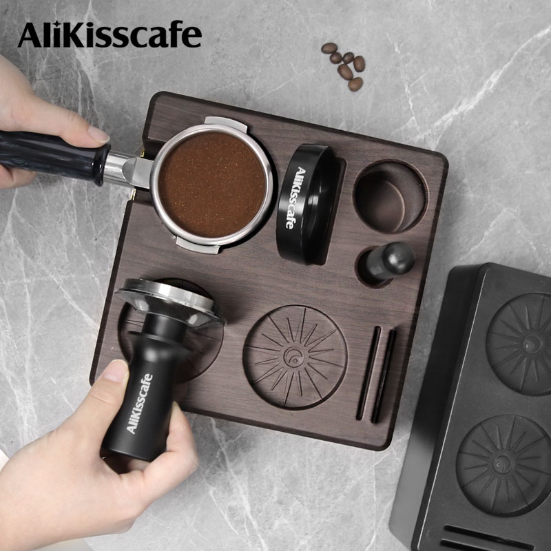 Home Barista - Kaffee-Tamperstation Portafilter-Halterung Ständer 51mm 54mm 57mm