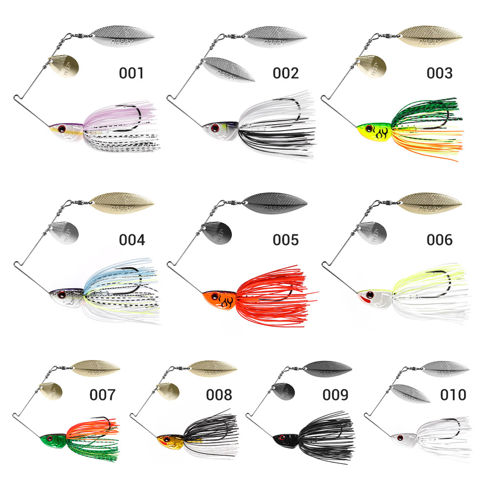 Noeby Spinnerbait 10,5g 14g 21 – Jigger Double Sided Bewertung und Preis