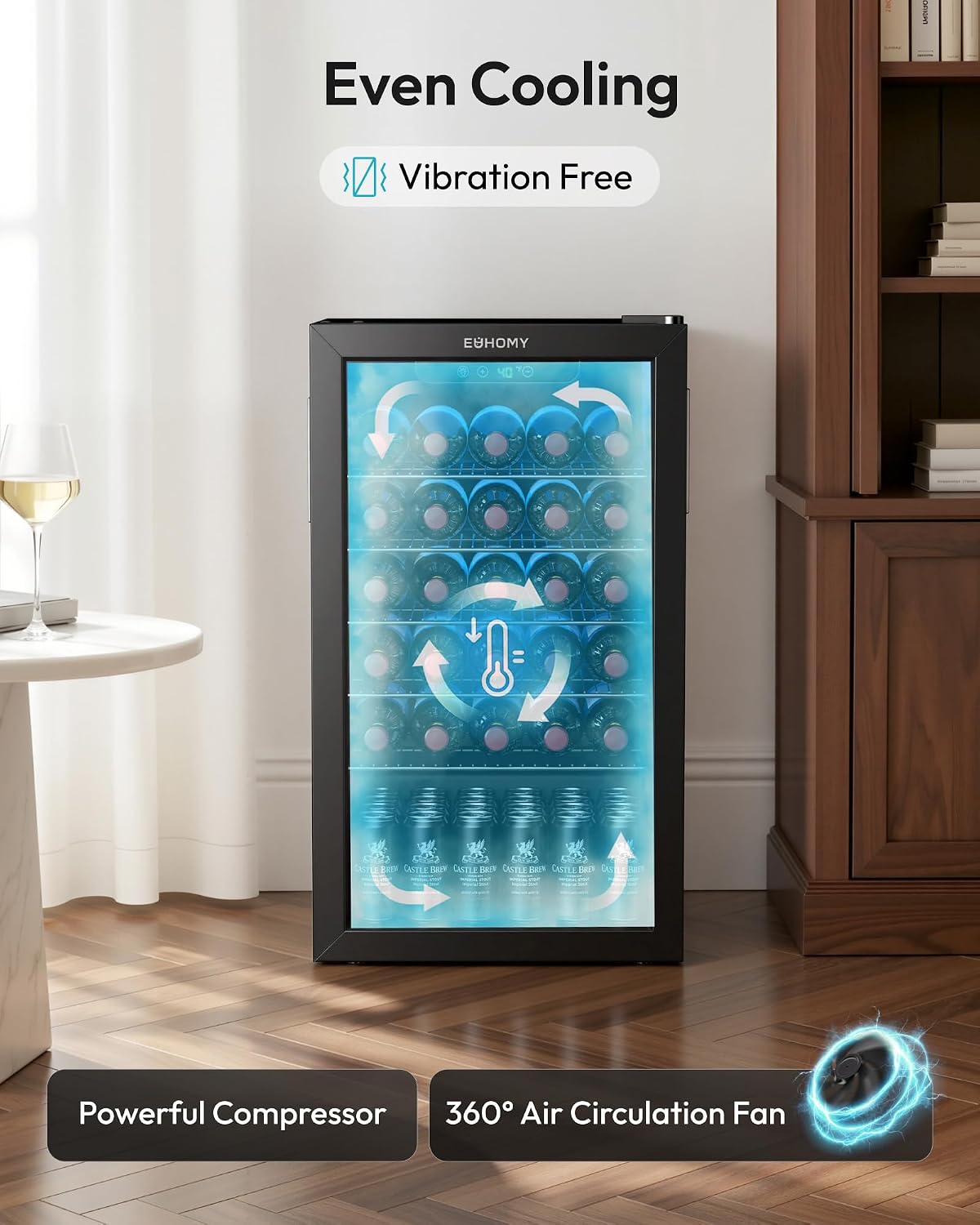 125-Dosen-Getränkekühler mit G – Home Bar And Fridge Bewertung und Preis