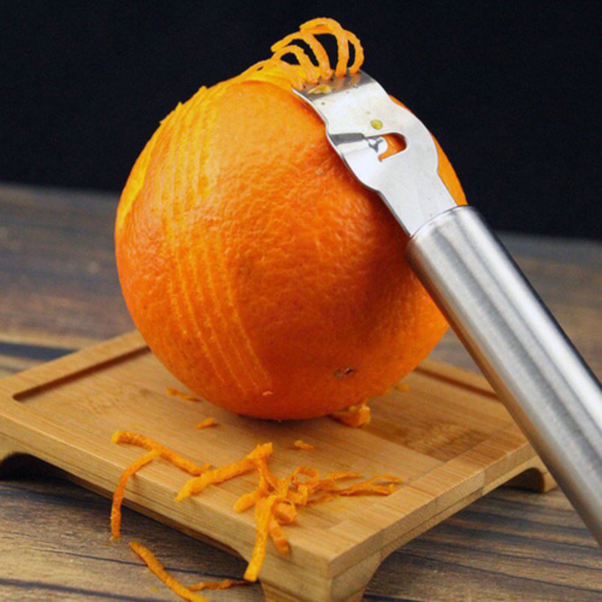 Silberner Zitronenschaber/Entk – Peeler Channel Knife Bewertung und Preis