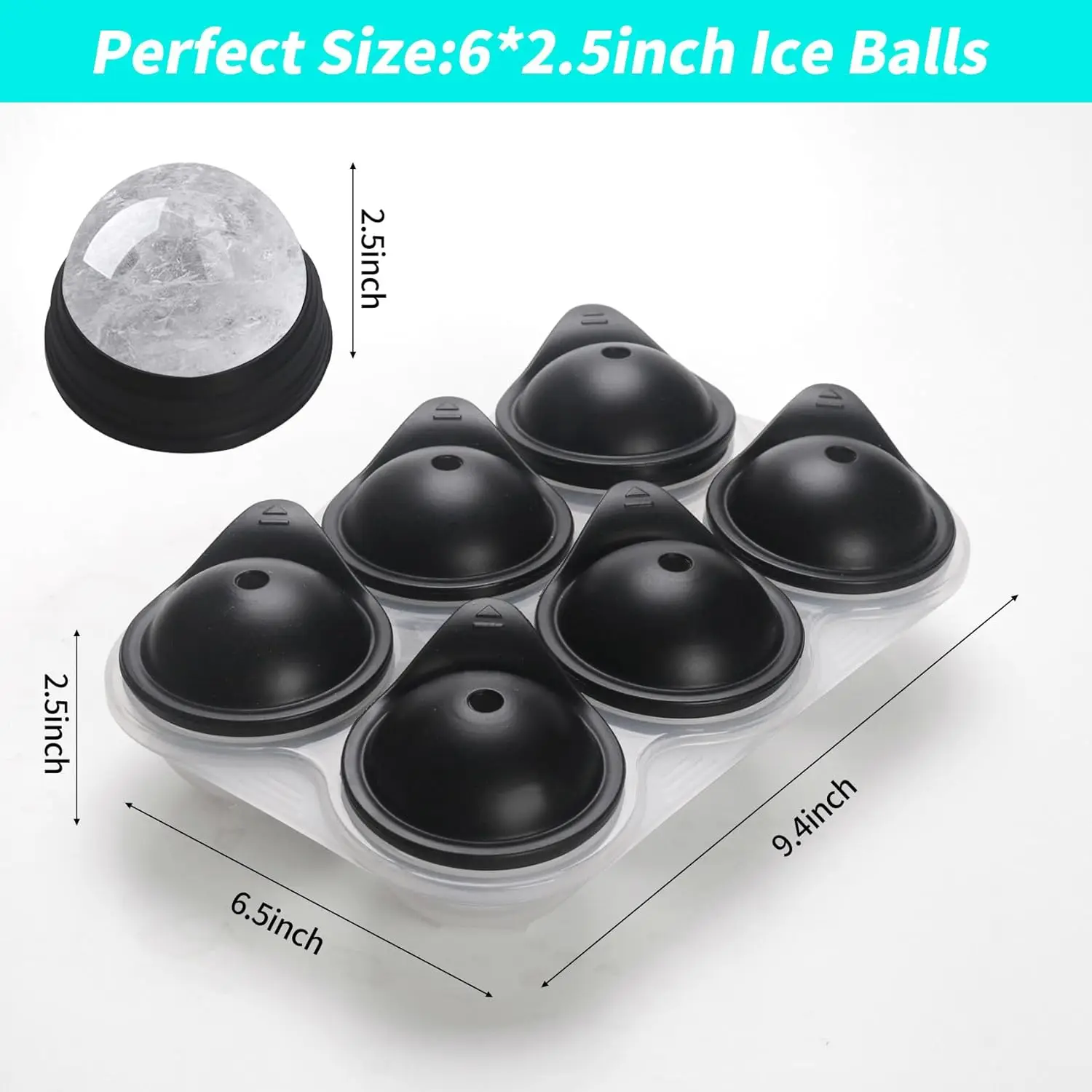 Große Silikon-Eiswürfelform mi – Ice Mold Sphere Bewertung und Preis