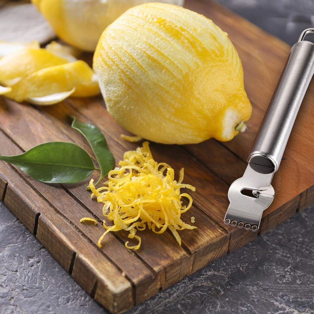 4-teiliges Edelstahl-Zitronens – Peeler Channel Knife Bewertung und Preis