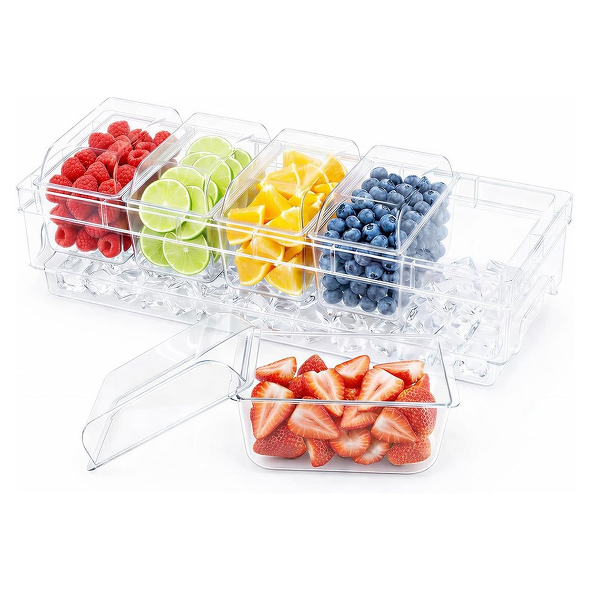 A1846K Gekühlte Gewürzbehälter – Garnish Tray Set Bewertung und Preis
