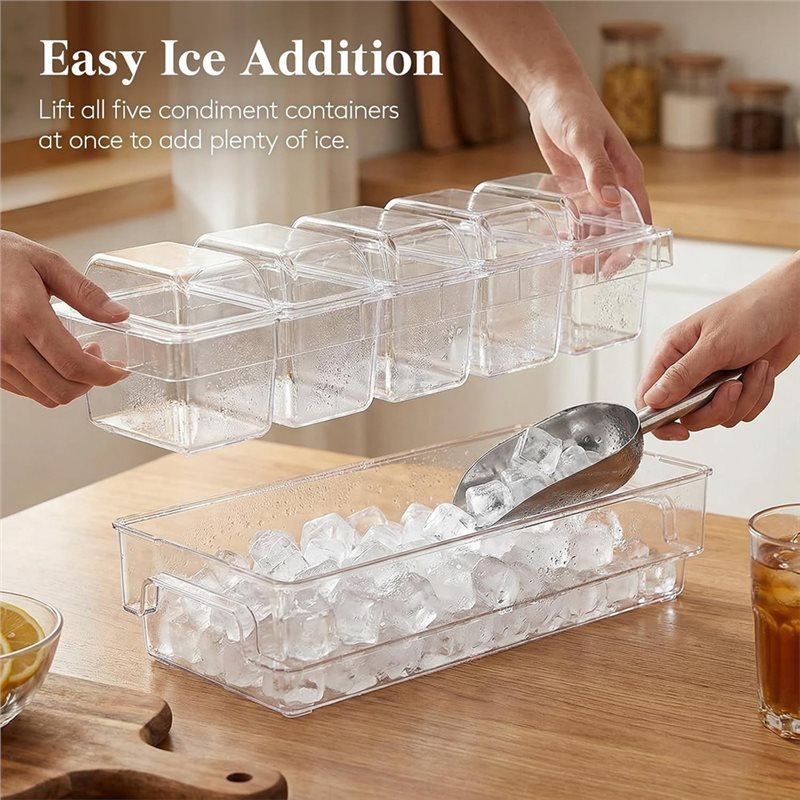 AB46 – Für Barbedarf, gekühlte – Garnish Tray Set Bewertung und Preis