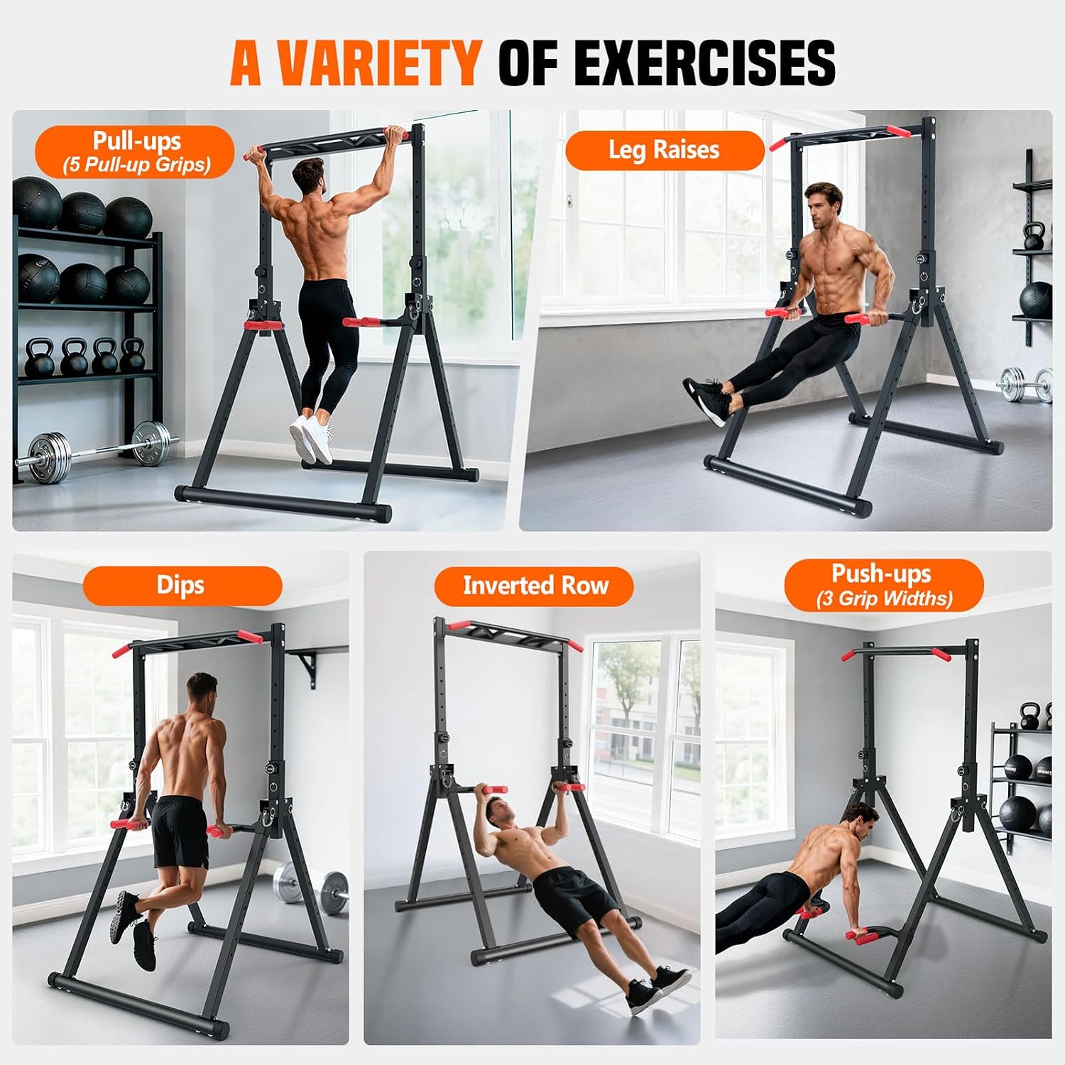 Faltbarer Power Tower Dip Stat – Home Bar And Gym Bewertung und Preis