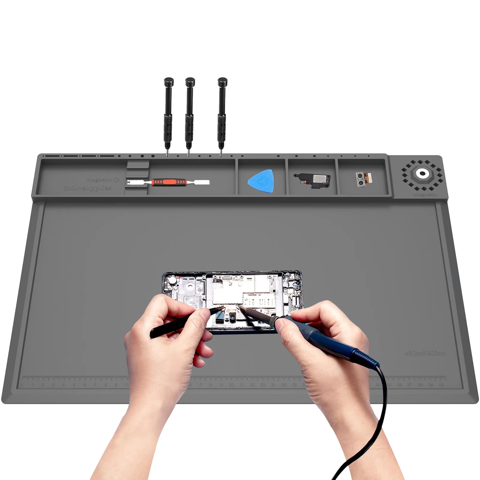 Lötstation Matte Silikon Arbei – Bar Mat Rubber Bewertung und Preis