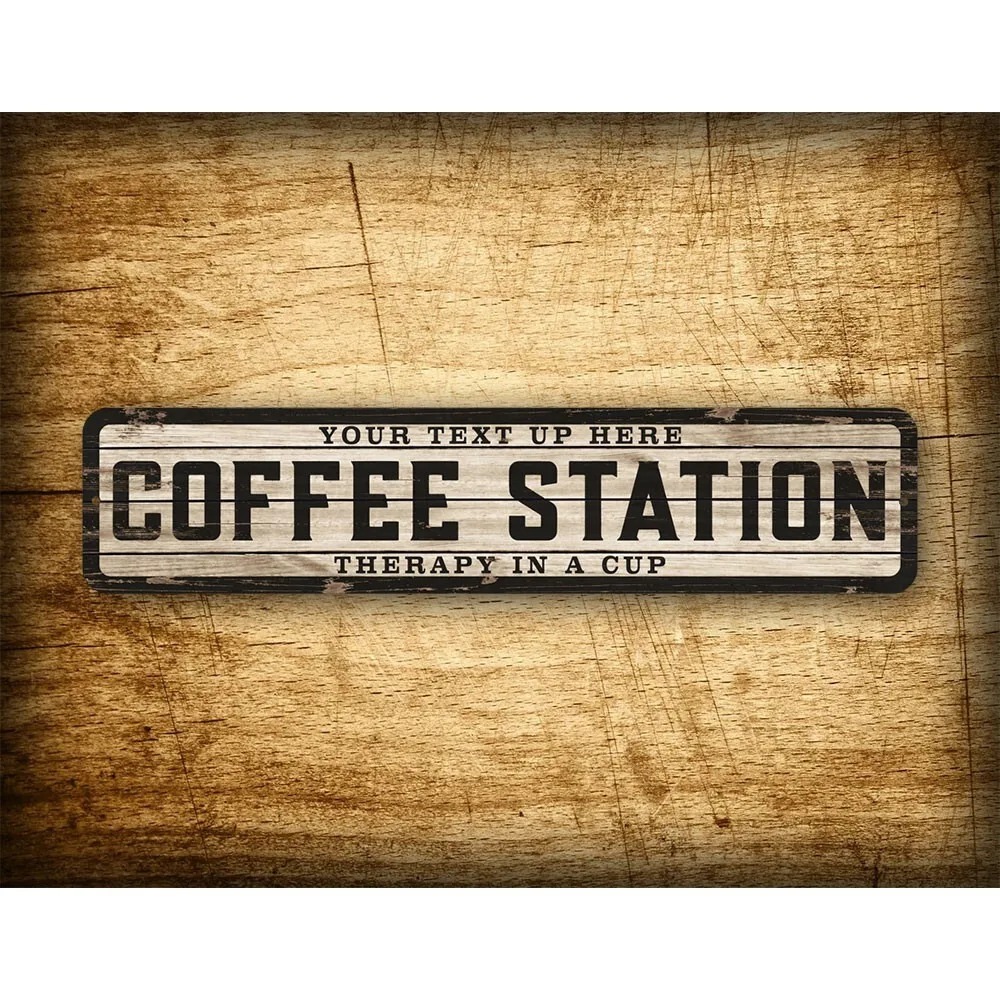 Individuelles Text-Logo-Schild – Home Bar Cafe Bewertung und Preis