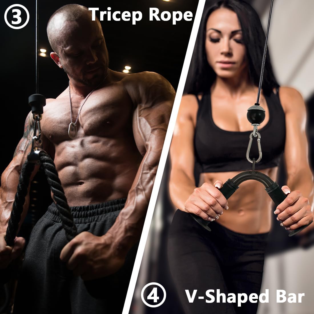 Heimfitness-Kabelzubehör-Set - – Home Bar And Gym Bewertung und Preis