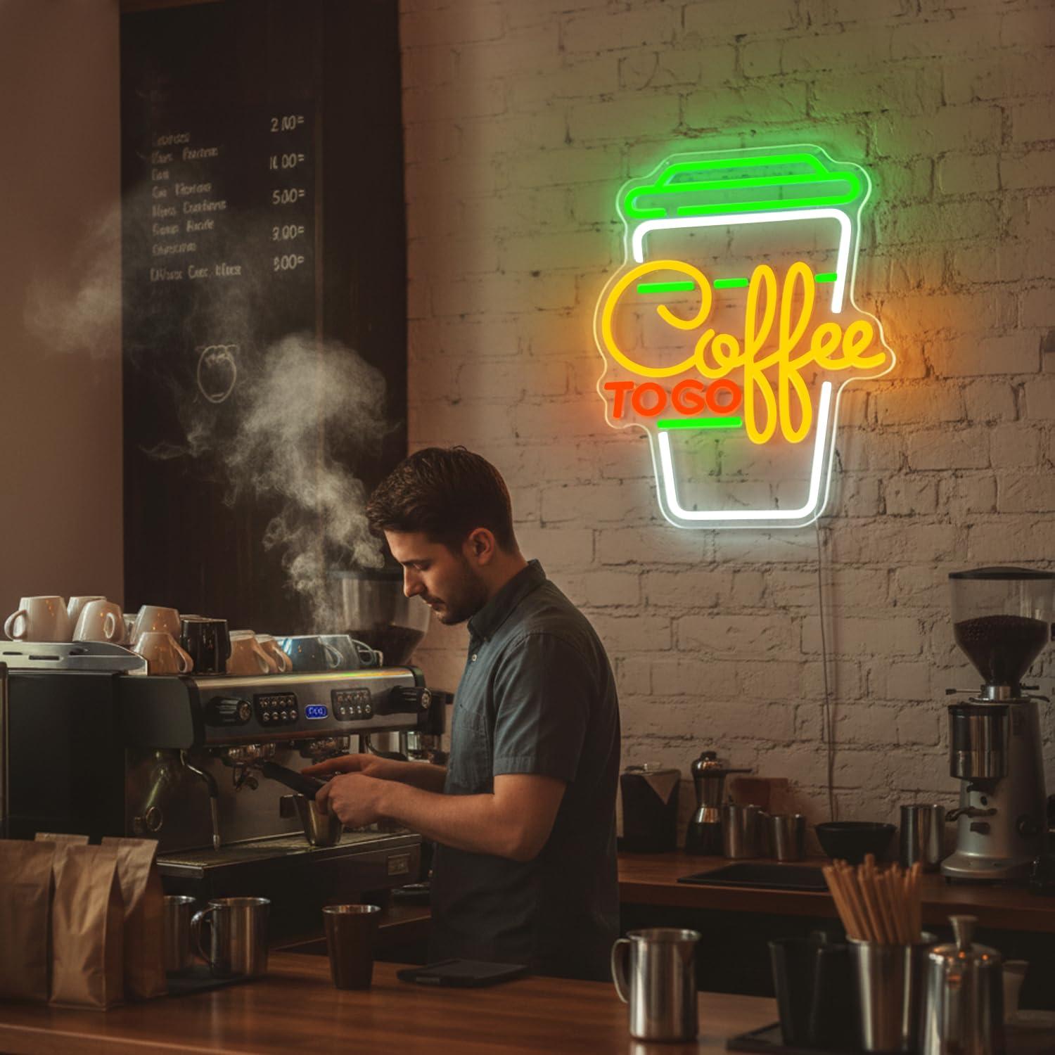 Kaffee-Neonschild USB Dimmbare – Home Bar And Restaurant Bewertung und Preis