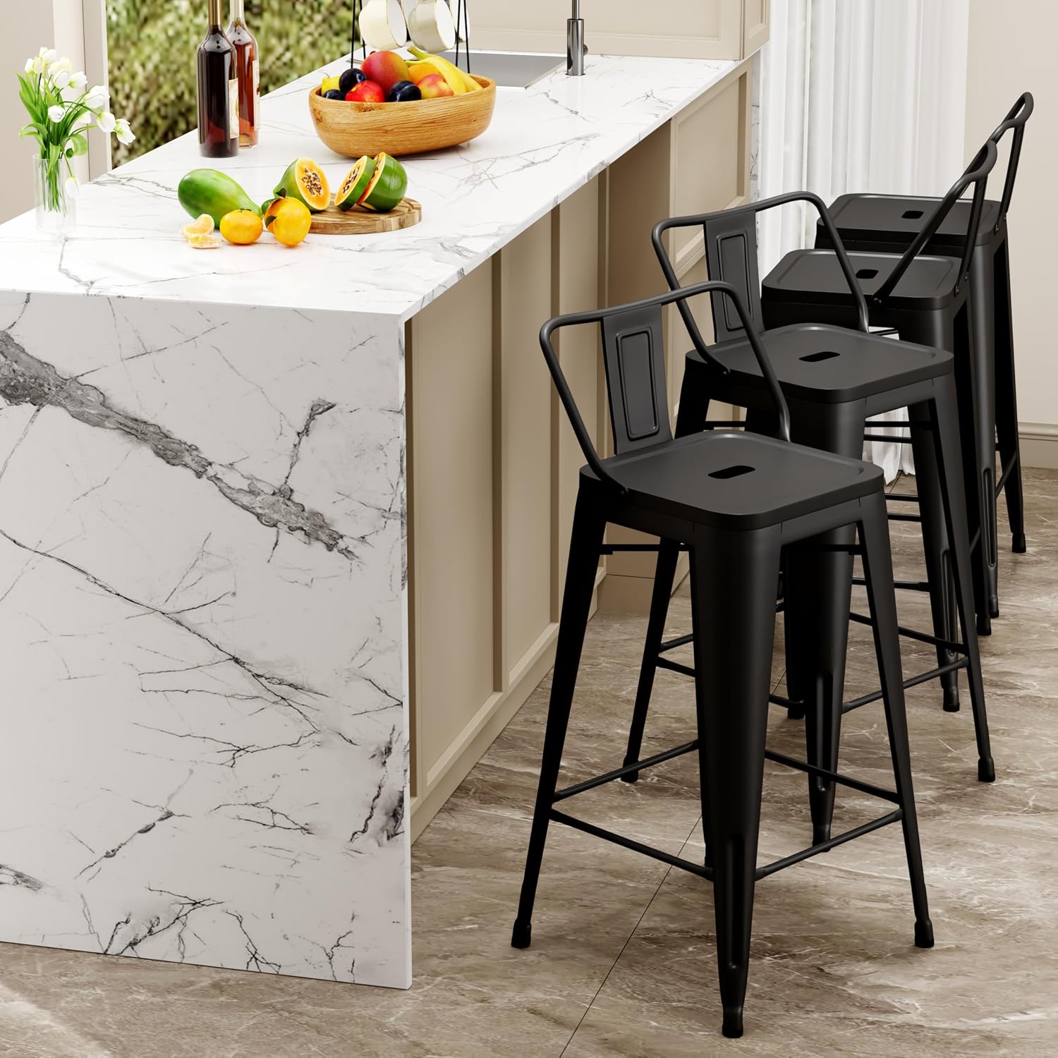 Industrielle Metall-Barhocker  – Home Bar Stools Bewertung und Preis