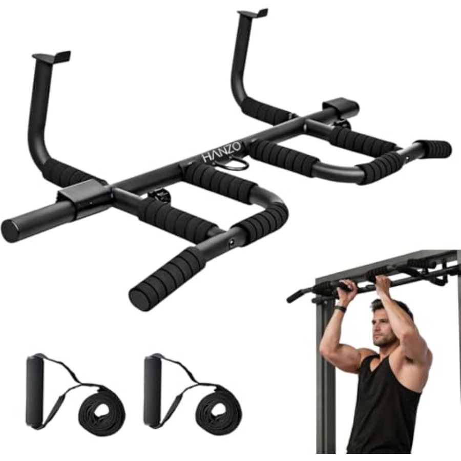 Türklimmzugstange-Set mit Aufh – Home Bar And Gym Bewertung und Preis