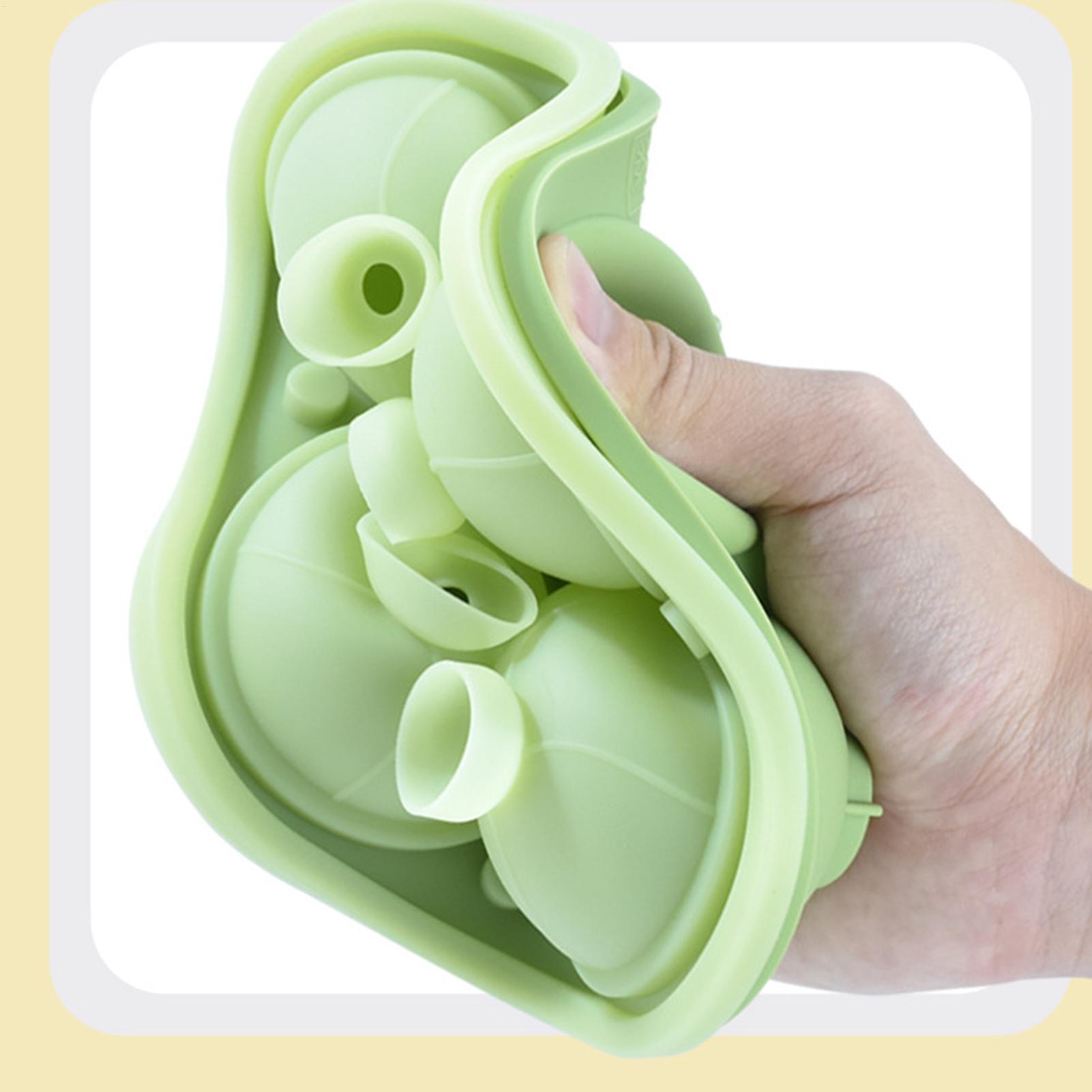 Kugel-Eisform, Silikon-Eisbloc – Ice Mold Sphere Bewertung und Preis