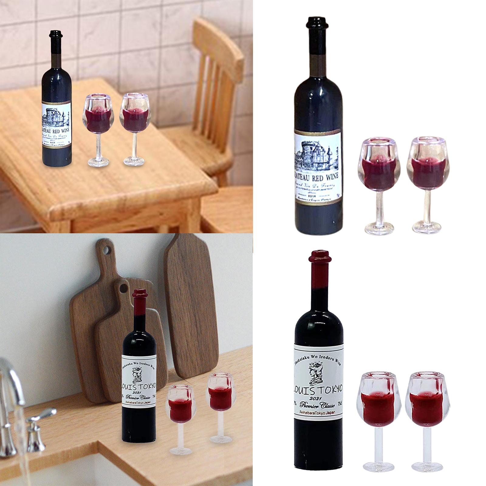 Puppenhaus-Weinflaschenbecher  – Home Bar Setup Bewertung und Preis
