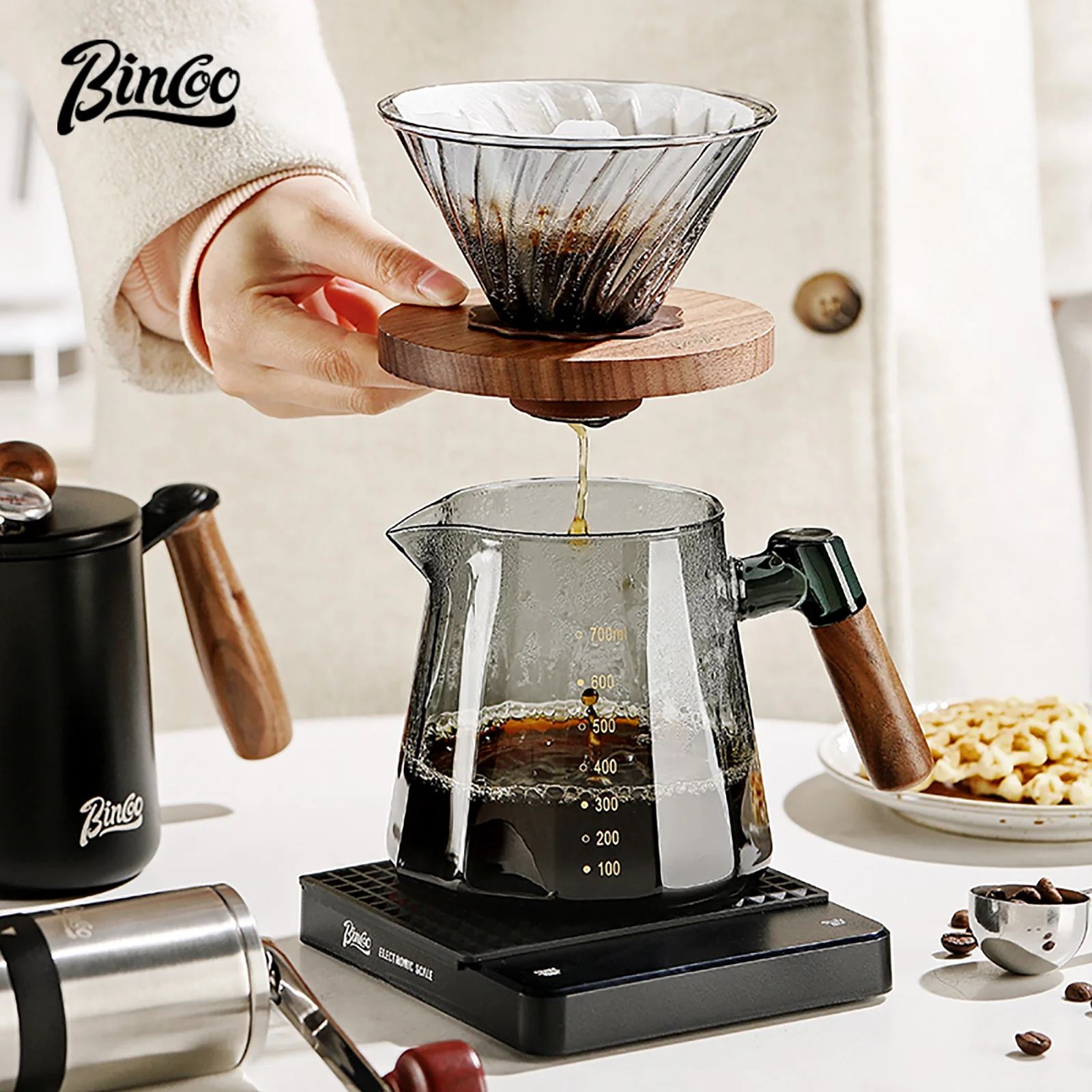 Bincoo 800 ml Barista Pour Ove – Home Barista Bewertung und Preis