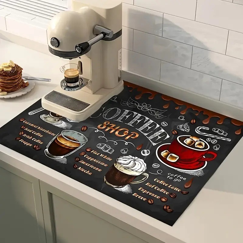 Kaffee-Design Kaffeepad Saugfä – Bar Mat Rubber Bewertung und Preis