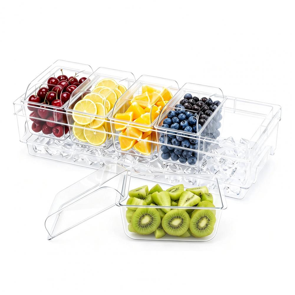 2026 Taco-Bar-Servierset für P – Garnish Tray Set Bewertung und Preis